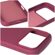 Case for iPhone 18 Pro / 17 Pro Silicone burgundy