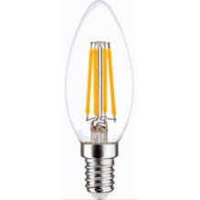 Visional LED Filament Lamp E14, C35, 4W, 520lm, 3000K, 360°