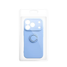 Case for iPhone 18 Pro Max / 17 Pro Max Silicone Ring light blue