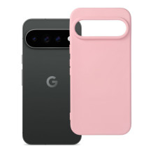 Dėklas, skirtas Google Pixel 11 Pro XL Silikoninis, rausvos spalvos