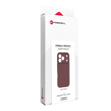 Case for iPhone 18 Pro / 17 Pro Forcell F-Protect Rubber Premium compatible with MagSafe burgundy Case for iPhone 18 Pro / 17 Pro Forcell F-Protect Rubber Premium compatible with MagSafe burgundy