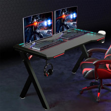 Apollon R5 Aliuminis LED Žaidimų stalas ( 140x60x73cm )