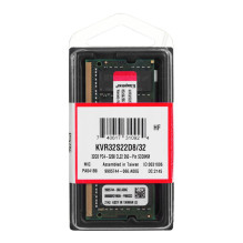 RAM Modulis - Kingston ValueRAM KVR32S22D8 / 32 32 GB DDR4 3200 MHz RAM Modulis - Kingston ValueRAM KVR32S22D8 / 32 32 GB DDR4 3200 MHz