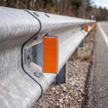 Metal fence reflector Eurostal (orange) 50 pcs Metal fence reflector Eurostal (orange) 50 pcs