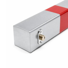 Parking space lock made of galvanized steel Eurostal B600IG+ with integrated lock