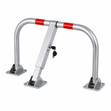 Reinforced parking space lock made of galvanized steel Eurostal B900IG+ with integrated lock Reinforced parking space lock made of galvanized steel Eurostal B900IG+ with integrated lock