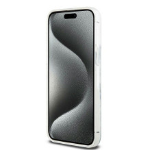DKNY dėklas, skirtas IPHONE 15 Pro Max DKHCP15XLCPEPT ( DKNY HC skysti blizgučiai su languotu raštu), baltas DKNY dėklas, skirtas IPHONE 15 Pro Max DKHCP15XLCPEPT ( DKNY HC skysti blizgučiai su languotu raštu), baltas