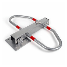 Parking space lock Eurostal B800IP, butterfly-shaped, with integrated lock Parking space lock Eurostal B800IP, butterfly-shaped, with integrated lock