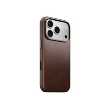 NOMAD odinis dėklas, skirtas IPHONE 18 Pro / 17 Pro, suderinamas su „MagSafe“ (tradicinė oda Case „Horween“ oda), kaimiš