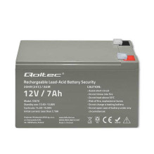 Qoltec AGM baterija 12V 7Ah Qoltec AGM baterija 12V 7Ah