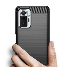 Case for Xiaomi Redmi Note 10 5G Carbon black