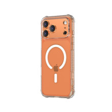 X-ONE „Dropguard Pro“, suderinamas su „MagSafe“, skirtas „iPhone 18 Pro / 17 Pro“, skaidrus