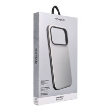 NOMAD dėklas, skirtas IPHONE 18 Pro / 17 Pro suderinamas su MagSafe (Sport Case ) mėnulio pilka