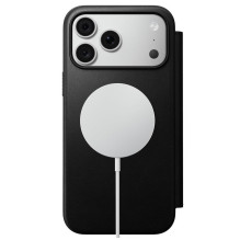 NOMAD odinis dėklas, skirtas IPHONE 18 Pro Max / 17 Pro Max, suderinamas su „MagSafe“ (modernus odinis dėklas su ECCO od