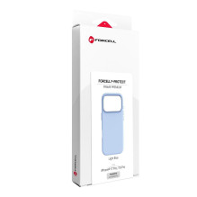 Case for iPhone 18 Pro / 17 Pro Forcell F-Protect Frame Premium compatible with Magsafe light blue Case for iPhone 18 Pro / 17 Pro Forcell F-Protect Frame Premium compatible with Magsafe light blue