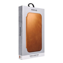NOMAD leather case for IPHONE 18 Pro Max / 17 Pro Max compatible with MagSafe (Modern Leather Case Horween Leather) burg