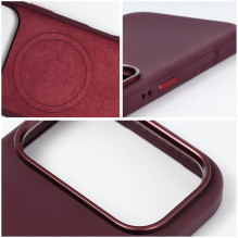 Case for iPhone 18 Pro Max / 17 Pro Max Forcell F-Protect Frame Premium compatible with Magsafe dark cherry Case for iPhone 18 Pro Max / 17 Pro Max Forcell F-Protect Frame Premium compatible with Magsafe dark cherry