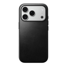 NOMAD leather case for IPHONE 18 Pro / 17 Pro compatible with MagSafe (Modern Leather Case Horween Leather) black