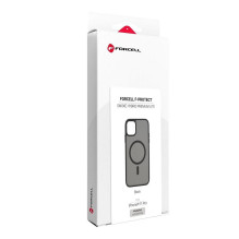 Case for iPhone 11 Pro Forcell F-Protect Smoke Hybrid Premium Lite compatible with MagSafe black