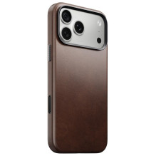 NOMAD leather case for IPHONE 18 Pro Max / 17 Pro Max compatible with MagSafe (Traditional Leather Case Horween Leather)
