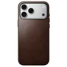 NOMAD leather case for IPHONE 18 Pro Max / 17 Pro Max compatible with MagSafe (Traditional Leather Case Horween Leather)