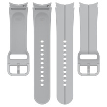 Silicone strap for SAMSUNG Watch 4 / 5 grey (4)