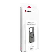 „iPhone 13 Pro“ Forcell „F-Protect Smoke Hybrid Premium Lite“ dėklas, suderinamas su „MagSafe“, juodas „iPhone 13 Pro“ Forcell „F-Protect Smoke Hybrid Premium Lite“ dėklas, suderinamas su „MagSafe“, juodas