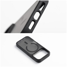 Case for iPhone 16 Forcell F-Protect Smoke Hybrid Premium Lite compatible with MagSafe black Case for iPhone 16 Forcell F-Protect Smoke Hybrid Premium Lite compatible with MagSafe black
