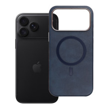 Case for iPhone 18 Pro Max / 17 Pro Max Gentleman Mag Cover compatible with MagSafe navy blue Case for iPhone 18 Pro Max / 17 Pro Max Gentleman Mag Cover compatible with MagSafe navy blue