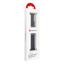 Strap to Apple Watch Forcell F-Design FA12 silicone holes 38 / 40 / 41 mm black
