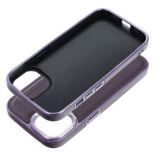 MILANO Case už IPHONE 15 tamsiai violetinės spalvos MILANO Case už IPHONE 15 tamsiai violetinės spalvos
