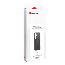 Dėklas, skirtas Samsung S26 FE / S25 FE Forcell F-Protect Smoke Hybrid Premium Lite, suderinamas su MagSafe, juodas Dėklas, skirtas Samsung S26 FE / S25 FE Forcell F-Protect Smoke Hybrid Premium Lite, suderinamas su MagSafe, juodas