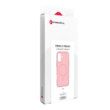 „iPhone 17“ dėklas Forcell „F-Protect Chromatic Premium“, suderinamas su „MagSafe“, rožinis „iPhone 17“ dėklas Forcell „F-Protect Chromatic Premium“, suderinamas su „MagSafe“, rožinis