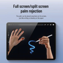DUX DUCIS rašiklis STYLUS iPad su belaidžiu įkrovimu ir maitinimo ekranu, baltas DUX DUCIS rašiklis STYLUS iPad su belaidžiu įkrovimu ir maitinimo ekranu, baltas