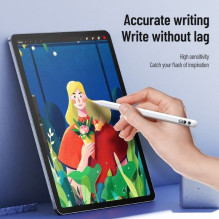 DUX DUCIS pen STYLUS for iPad with Wireless Charging and Power Display white DUX DUCIS pen STYLUS for iPad with Wireless Charging and Power Display white