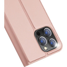 DUX DUCIS piniginės dėklas SKIN PRO, skirtas IPHONE 15 Pro, rožinis DUX DUCIS piniginės dėklas SKIN PRO, skirtas IPHONE 15 Pro, rožinis