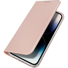 DUX DUCIS wallet case SKIN PRO for IPHONE 15 Pro rose