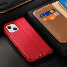 DUX DUCIS piniginės dėklas HIVO skirtas IPHONE 15 plius rudas DUX DUCIS piniginės dėklas HIVO skirtas IPHONE 15 plius rudas