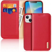 DUX DUCIS wallet case HIVO for IPHONE 15 Plus red DUX DUCIS wallet case HIVO for IPHONE 15 Plus red