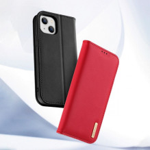 DUX DUCIS piniginės dėklas HIVO, skirtas IPHONE 15 Plus raudonas DUX DUCIS piniginės dėklas HIVO, skirtas IPHONE 15 Plus raudonas