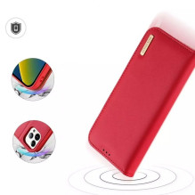 DUX DUCIS piniginės dėklas HIVO skirtas IPHONE 15 Pro raudonas DUX DUCIS piniginės dėklas HIVO skirtas IPHONE 15 Pro raudonas