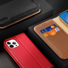 DUX DUCIS piniginės dėklas HIVO skirtas IPHONE 15 Pro raudonas DUX DUCIS piniginės dėklas HIVO skirtas IPHONE 15 Pro raudonas
