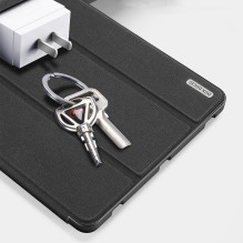 DUX DUCIS dėklas DOMO sulankstomas su pieštuko dėklu, skirtas SAMSUNG Tab S9 Plus, juodas