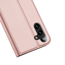 DUX DUCIS piniginės dėklas SKIN PRO, skirtas SAMSUNG A14 4G / 5G rožinė DUX DUCIS piniginės dėklas SKIN PRO, skirtas SAMSUNG A14 4G / 5G rožinė