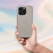 iPhone 11 dėklas, perlinis, juodas