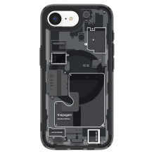SPIGEN dėklas ULTRA HIBRIDINIS MAG suderinamas su „MagSafe“, skirtas IPHONE 16E 2025 „Zero One“ juodas SPIGEN dėklas ULTRA HIBRIDINIS MAG suderinamas su „MagSafe“, skirtas IPHONE 16E 2025 „Zero One“ juodas