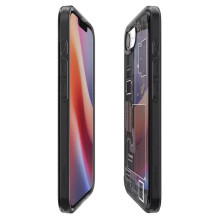 SPIGEN dėklas ULTRA HIBRIDINIS MAG suderinamas su „MagSafe“, skirtas IPHONE 16E 2025 „Zero One“ juodas SPIGEN dėklas ULTRA HIBRIDINIS MAG suderinamas su „MagSafe“, skirtas IPHONE 16E 2025 „Zero One“ juodas