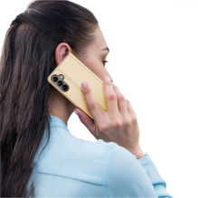 DUX DUCIS piniginės dėklas SKIN PRO, skirtas SAMSUNG A34 rožė DUX DUCIS piniginės dėklas SKIN PRO, skirtas SAMSUNG A34 rožė