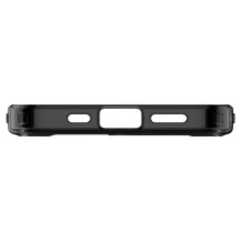SPIGEN case ULTRA HYBRID MAG compatible with MagSafe for IPHONE 16E 2025 zero one black