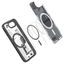SPIGEN dėklas ULTRA HIBRIDINIS MAG suderinamas su „MagSafe“, skirtas IPHONE 16E 2025 „Zero One“ juodas SPIGEN dėklas ULTRA HIBRIDINIS MAG suderinamas su „MagSafe“, skirtas IPHONE 16E 2025 „Zero One“ juodas